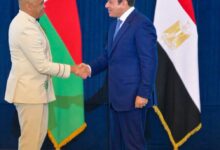 الرئيس عبد الفتاح السيسي يستقبل رئيس مدغشقر رئيس مدغشقر: زيارة مصر نقطة فاصلة تاريخية في مسار العلاقات الثنائية