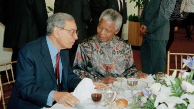 Boutros Boutros Boutros Ghali with Nelson Mandela السفير دكتور محمد حجازي : بطرس بطرس غالي .. الأفريقي الذي صاغ الضمير الدولي