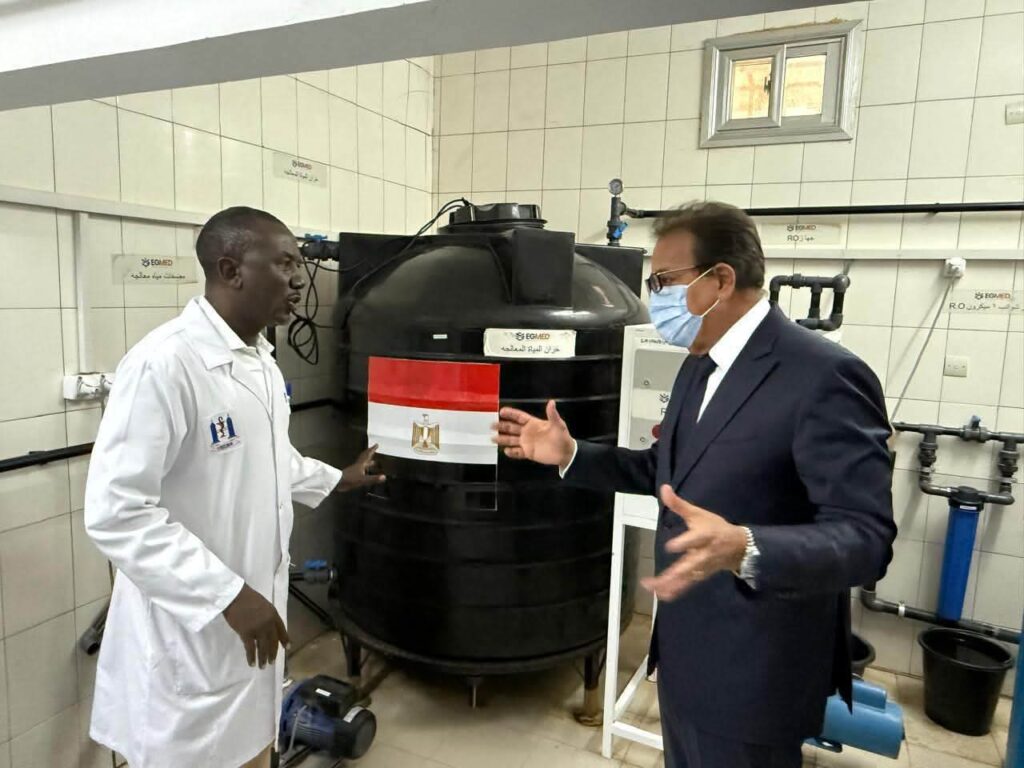 FB IMG 1786032123981 مصر وتشاد تعززان الشراكة الصحية.. دواء وتدريب وخبرات طبية