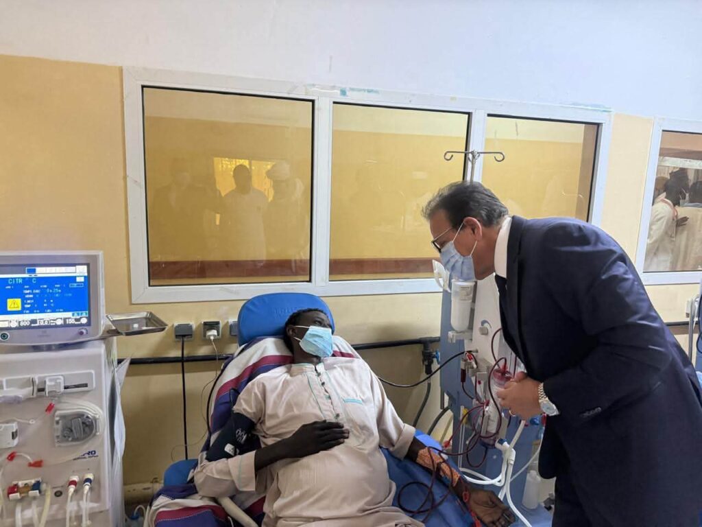 FB IMG 1786032136104 مصر وتشاد تعززان الشراكة الصحية.. دواء وتدريب وخبرات طبية
