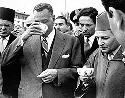 Gamal Abdel Nasser in Morocco السفير دكتور محمد حجازي يكتب : الملك محمد الخامس.. استقلال المغرب والقاهرة في قلب النضال الوطني