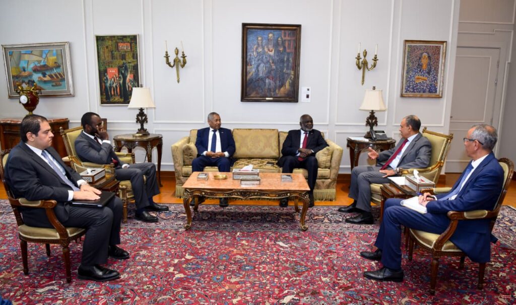 IMG 20260823 WA0015 وزير الخارجية المصري يبحث مع وزير المالية السوداني تعزيز التعاون الاقتصادي والتجاري ودعم جهود إعادة الإعمار
