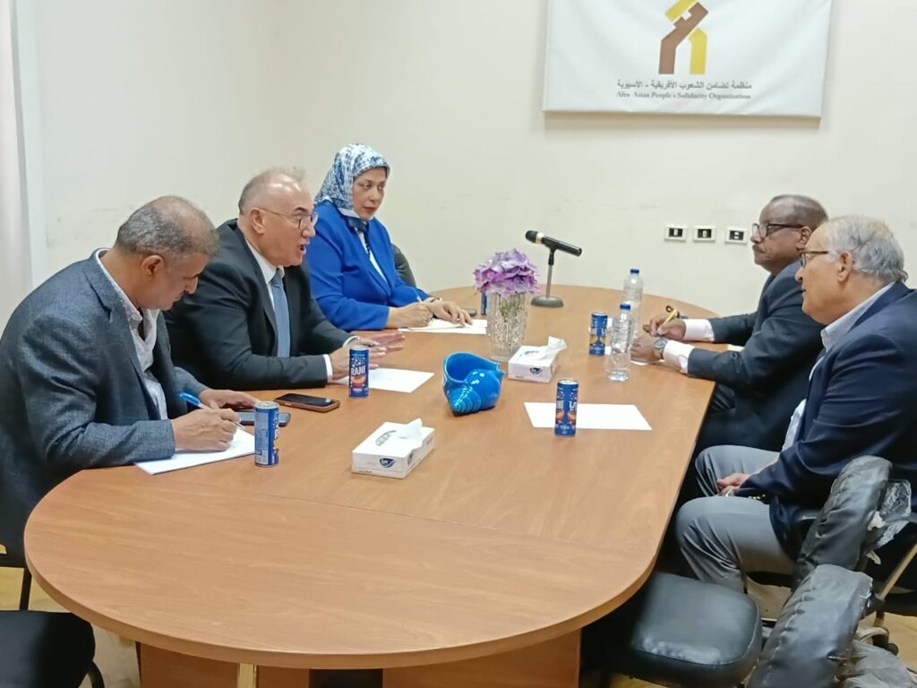 «تضامن الشعوب الأفريقية الآسيوية» و«المجلس المصري للشئون الخارجية» يبحثان التعاون المشترك 3 IMG 20260825 WA0016 «تضامن الشعوب الأفريقية الآسيوية» و«المجلس المصري للشئون الخارجية» يبحثان التعاون المشترك
