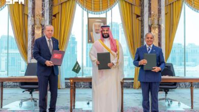 التوقيع علي اتفاقية الدفاع المشترك بين السعودية وتركيا وباكستان السعودية وتركيا وباكستان توقع «اتفاقية مكة للدفاع المشترك».. هجوم على دولة يُعد اعتداءً على الجميع
