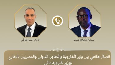 IMG 20260905 WA0009 مصر تؤكد دعمها الكامل لجهود مكافحة الإرهاب في منطقتي غرب أفريقيا والساحل
