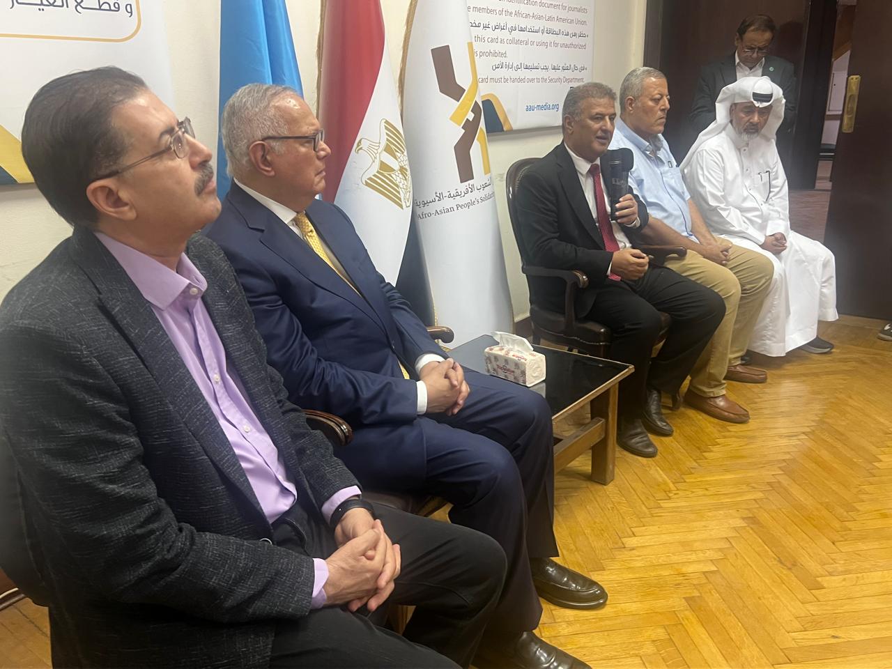 السفير العرابي يطلق بطاقات عضوية اتحاد الإعلاميين الأفريقي الآسيوي 1 IMG 20260915 WA0014 السفير العرابي يطلق بطاقات عضوية اتحاد الإعلاميين الأفريقي الآسيوي