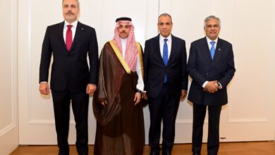 IMG 20260922 WA0010 وزراء خارجية مصر والسعودية وتركيا وباكستان يؤكدون ضرورة وقف التدفق غير المشروع للأسلحة والمرتزقة إلي السودان 