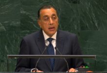 الدكتور مصطفي مدبولي خلال القاء كلمة مصر أمام الجمعية العامة للأمم المتحدة السفير دكتور محمد حجازي: كلمة مدبولي أمام الأمم المتحدة عكست رؤية مصرية متكاملة للتعامل مع التحولات والأزمات التي يمر بها النظام الدولي