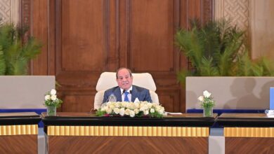 516b982b 70bd 483d 9a33 9b4010f82874 الرئيس السيسي في منتدى مصر الرئيس السيسي : ثوابت السياسة الخارجية المصرية تقوم على عدم التدخل والحفاظ على وحدة الدول