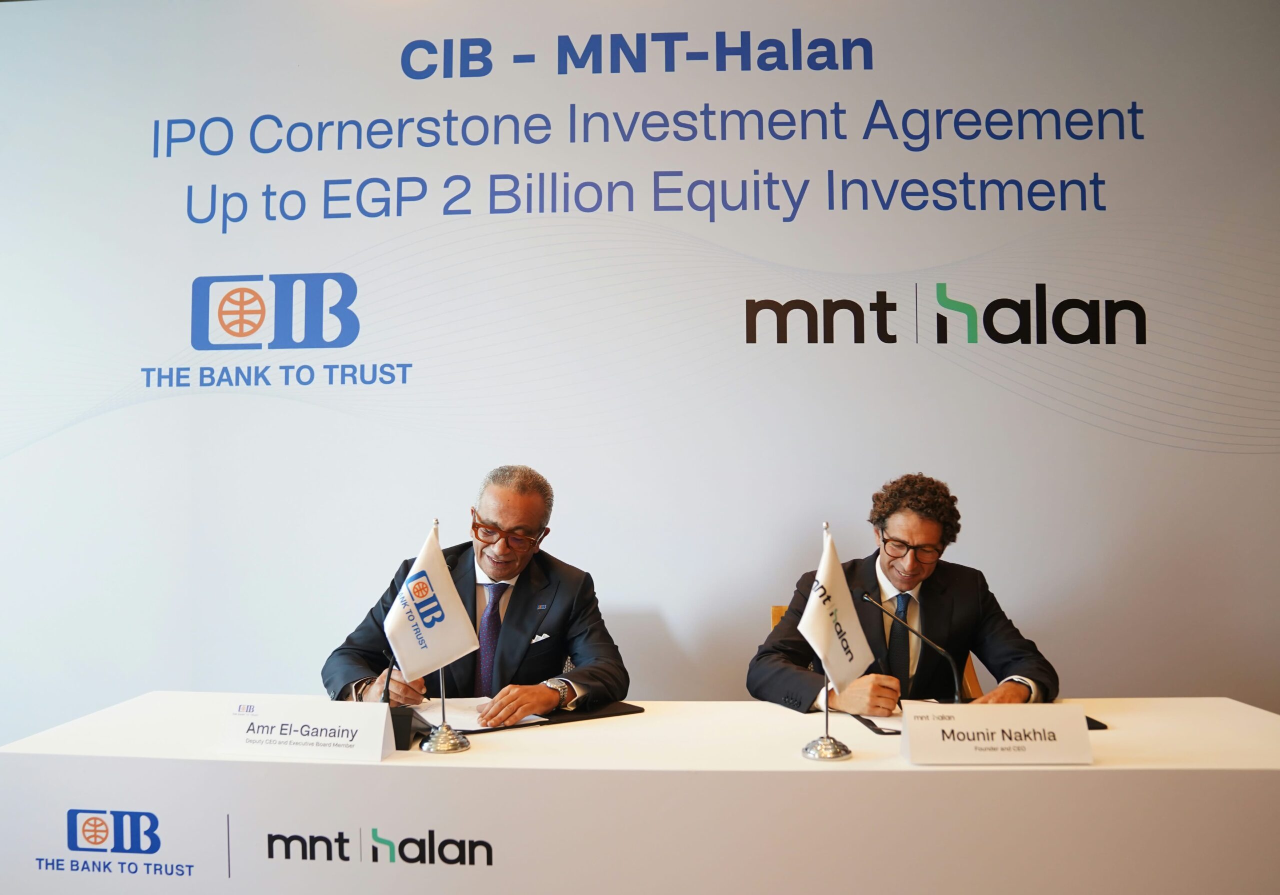 البنك التجاري الدولي-مصر (سي اي بي CIB) يوقع اتفاقية استثمار رئيسي في الطرح المقترح لشركة "MNT-Halan" باستثمار يصل إلى ملياري جنيه 1 70868add 639e 4064 a5b3 b7436b17a38e scaled البنك التجاري الدولي-مصر (سي اي بي CIB) يوقع اتفاقية استثمار رئيسي في الطرح المقترح لشركة "MNT-Halan" باستثمار يصل إلى ملياري جنيه
