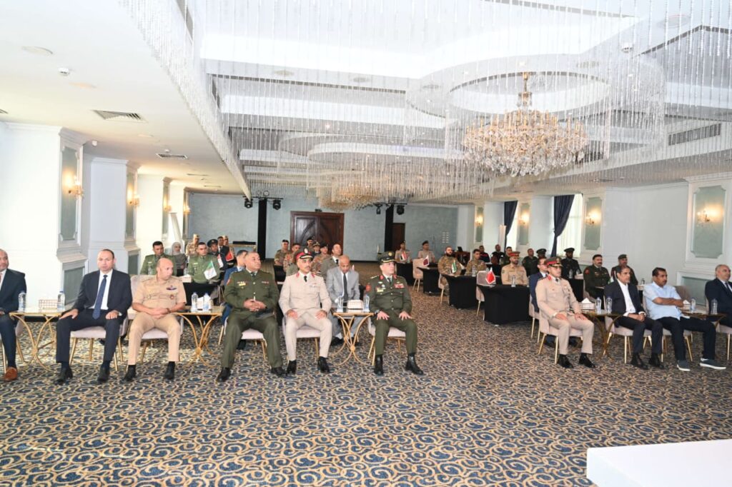 IMG 20261025 WA0014 انطلاق الدورة العربية العسكرية الرابعة للتنظيم والإدارة في المجال الرياضي