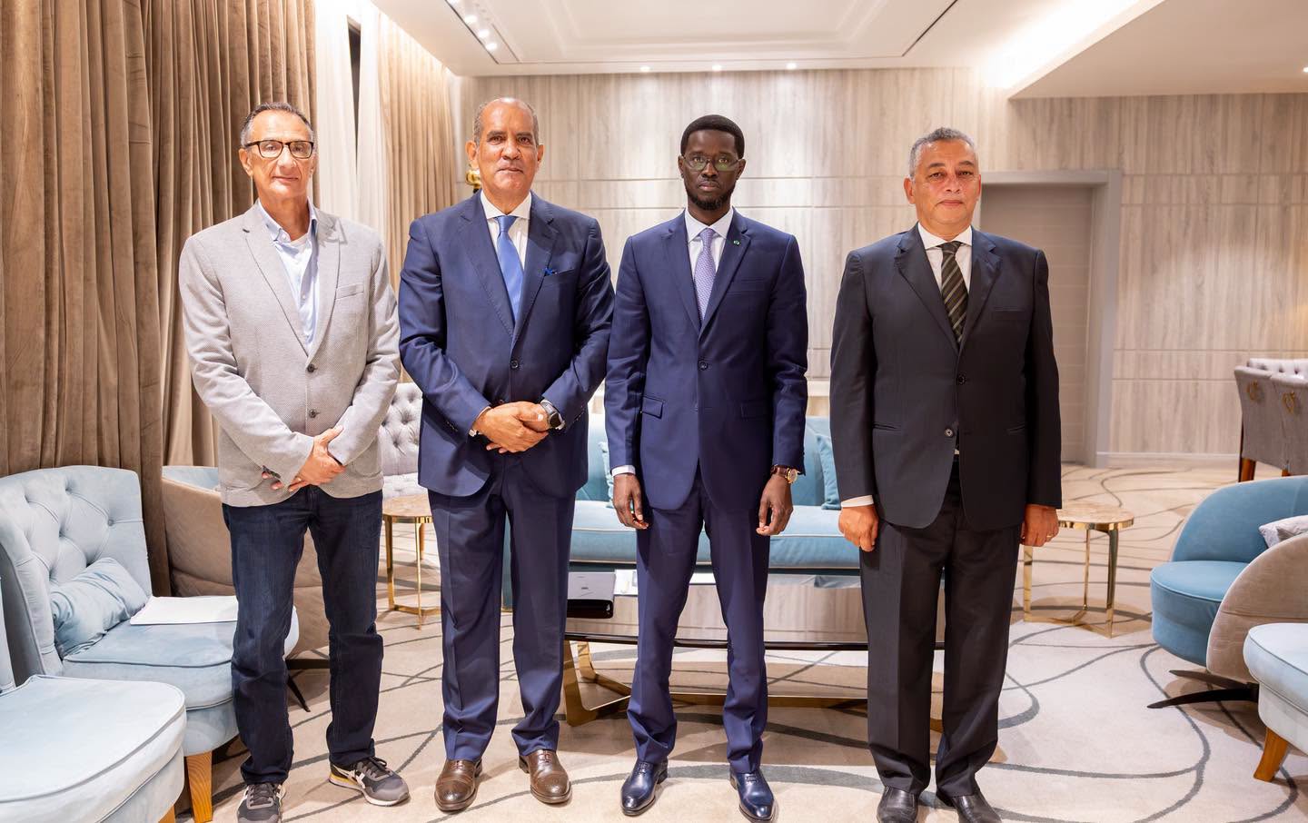من العلمين إلى داكار.. مجلس الأعمال المصري السنغالي يعرض مشروعات جديدة على الرئيس فاي 1 الرئيس السنغالي يستقبل وفد مجلس الأعمال المصري السنغالي من العلمين إلى داكار.. مجلس الأعمال المصري السنغالي يعرض مشروعات جديدة على الرئيس فاي