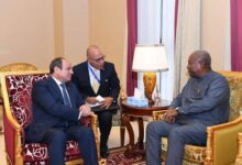 الرئيس الغاني 202000jpg السيسي يشيد بالعلاقات التاريخية والسياسية الراسخة التي تجمع مصر وغانا
