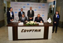 مصر للطيران 1 مصر للطيران تطلق مشروعًا متكاملًا للتحول الرقمي بالتعاون مع Arcsen وSalesforce وSITECORE